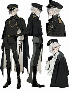 薯茶采集到服设男