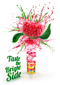 Lipton squeezed fruits : Project created for Lipton. DDB Dubai