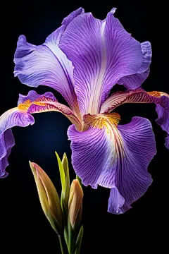 花朵鸢尾兰花朵图片摄影图