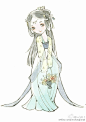 【汉服Q版美女之齐胸襦裙】五方莲子作品