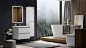 CGI Saneux. Furniture catalogue. : Full CG marketing visuals of bthroom furniture
