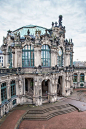 Zwinger Palace was built in Dresden, the capital of Saxony, during the reign of Augusts the Strong in the year 1709, and has been famous ever since for it's stunning baroque architecture. I was exposed to baroque style of architecture in person only when 