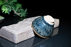 建盏名家大师采集到曾旭建盏作品《续缘》