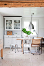 scandinavian white home kitchen #采集大赛#