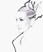 At Claridge's - David Downton : David Downton has been Artist in Residence at Claridge’s hotel in London since September 2011. The idea was the brainchild of the hotel’s Public Relations Director Paula Fitzherbert and the General Manager Thomas Kochs. Sin