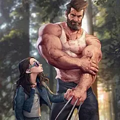 健身界精美的肌肉男插画，你能认出几位? - 快资讯