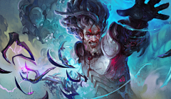 一只废掉的骷髅采集到画师Dave Greco