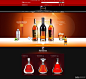 hennessy天猫首页.jpg #UI# #web##专题页面##活动页面##食品##酒#