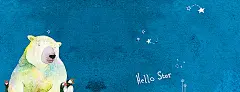手绘,可爱,动物,北极熊,海报banner,卡通,童趣图库,png图片,网,图片素材,背景素材,2669722@飞天胖虎