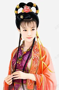 古代美女 免抠png 设计图片 免费下载 页面网页 平面电商 创意素材
