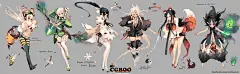 【原画资源】游戏原画-q版人物设定.原画资源CG帮美术资源网 - Powered by Discuz!