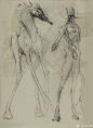 画师Bobby Rebholz手稿 ​​​​