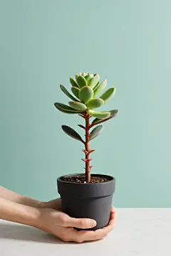 种植多肉植物图片摄影图