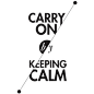 Background Text Carry On by Keeping Calm Art Print by The Sea Or You | Society6