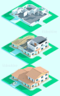 Isometric House Assembly on Behance