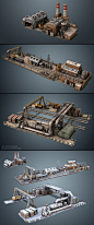 Factories (game asset) by MikeMS.deviantart.com on @deviantART