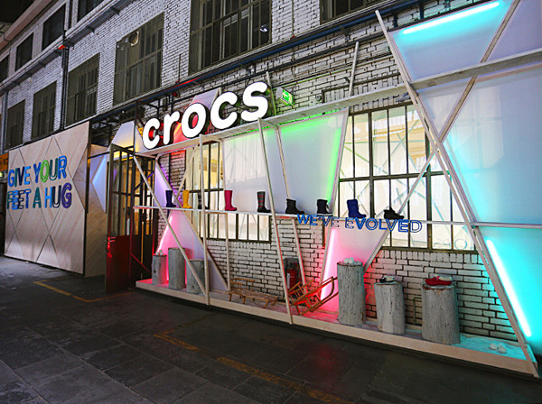 Crocs品牌店面空间设计