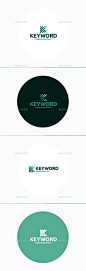 Keyword Logo • Letter K - Letters Logo Templates