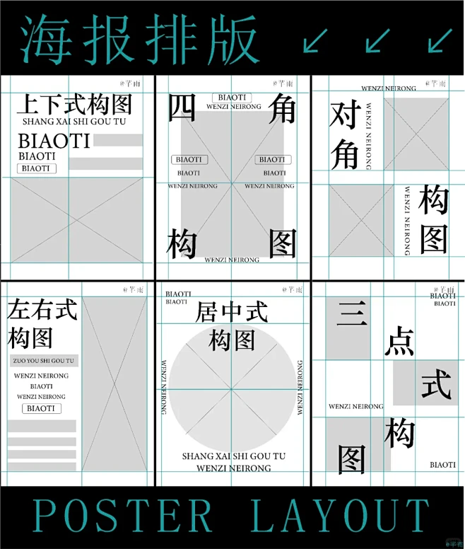 排版设计·版式设计·海报排版练习 - 小红书-花瓣网