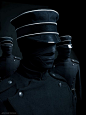 Dieselpunk officers uniform. Graduates by immanuel