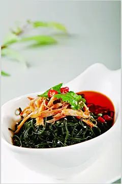 招牌凉拌菜面条面食美食餐饮高清图片