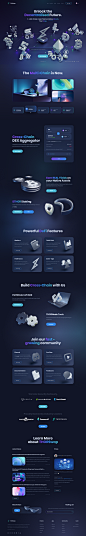 Crypto Landing Page by uixNinja on Dribbble