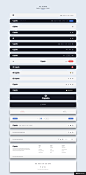 Photoshop UI组件 精心制作 160多 Capeto 精心 规范/组件GUIUI设计