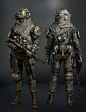 Titanfall - Militia, chang-gon shin : Reference by "Titanfall"

Tools used: Autodesk Max, Photoshop, Zbrush, Marmoset Toolbag 2