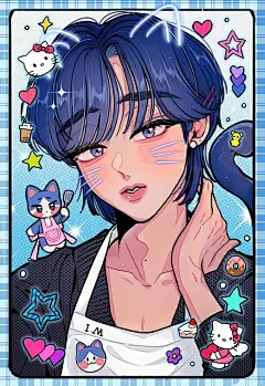 MX _ Kirara顺毛蓝猫麦外敷_1_塑料尾（单点收藏会拉黑）_来自小红书网页版