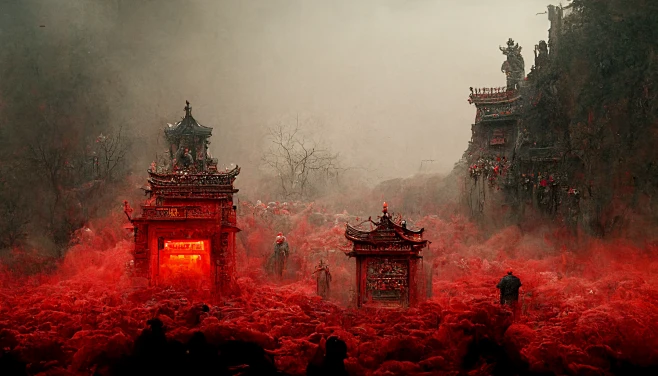 你下过阴曹地府吗？没有？走，我带你去看看。【鬼门关,十人去,九不还。】 -花瓣网