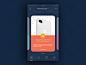 Coupon Promo App Screen app screen promo coupons iphone pallette color concept design app ux ui