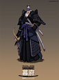 Alessandro Pizzi's submission on Feudal Japan: The Shogunate - Character Design : Challenge submission by Alessandro Pizzi