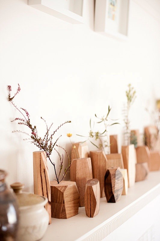 fasett flower vessel...