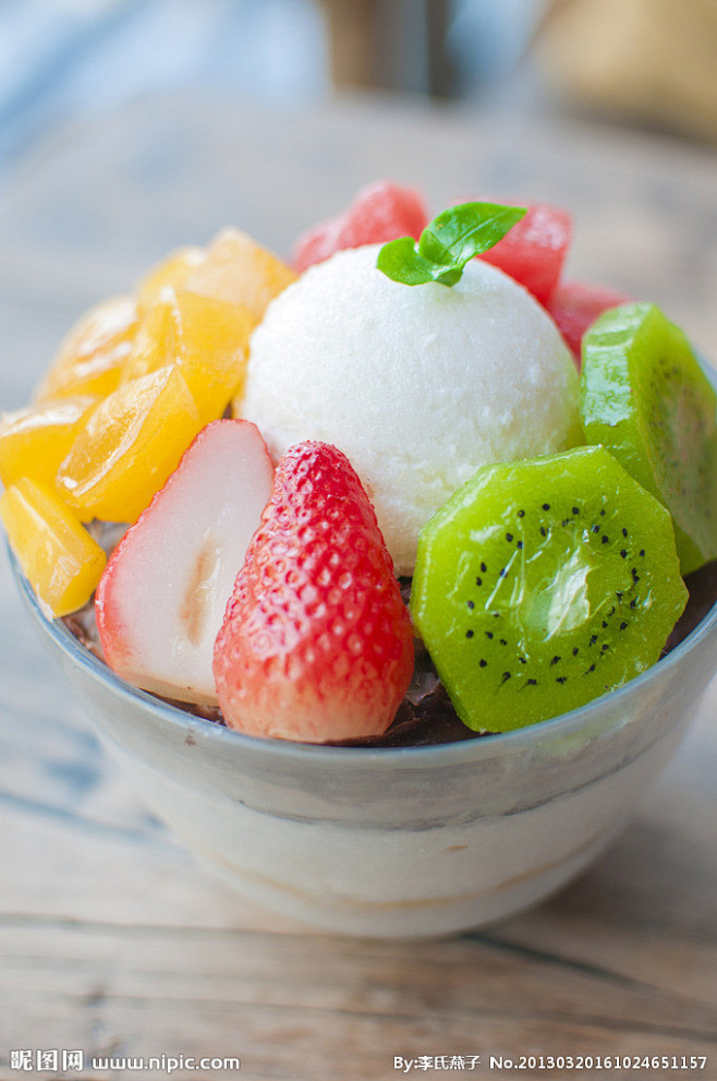 水果冰激凌