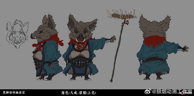 给#黑神话悟空# 《... - @狼烟动...
