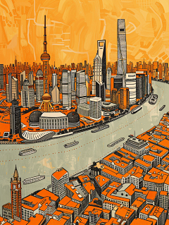 cityangel采集到手绘