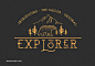 一款干净现代简洁的水手英文字体EXPLORER Sailor Original 字体下载 