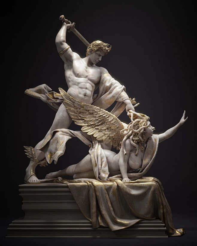 Medusa and Perseus b...