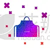 围裙,分离着色,白色,彩色图片,商业厨房,图标,纺织品,食品,模板,现代