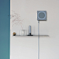 WALL ROUTER : A wall router provides space on the user's deskand serves as an interior design element.The LED light on the front of the product intuitively tells you the signal strength of the router and changes the ambience of the interior with a subtle 