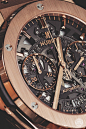 watchanish:

Hublot Classic Fusion Chronograph Skeleton in rose gold.More of our footage at WatchAnish.com.