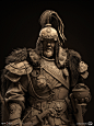 Ghost of Tsushima - Khotun Khan Armor , Emre Ekmekci : I did the high poly sculpting for Khotun Khan's armor and weapons. Khotun Khan being the badass Mongol leader that he is, needed to look larger and more intimidating than any other character even thou