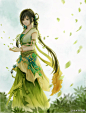 #阿阮# 软妹的裙子好漂亮，摸一发看看~>www< ​​​​