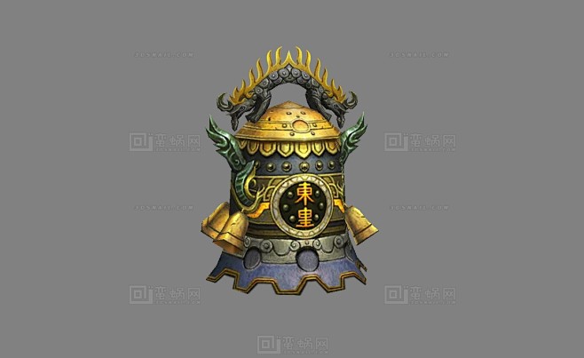 东皇钟 铜钟 混沌钟 上古神器 法器 降妖伏魔 - 综合模型 蛮蜗网