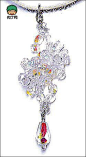 1000个手工串珠饰品欣赏七—串珠项坠、钻石项坠水钻项坠