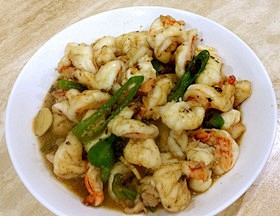 豉汁尖椒大虾（泰国老虎虾）