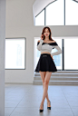 ▼SonYoonJoo▲230108图片_TN更新(墨白扇叶玫瑰络纹古典公主裙)_看图_孙允珠吧_百度贴吧