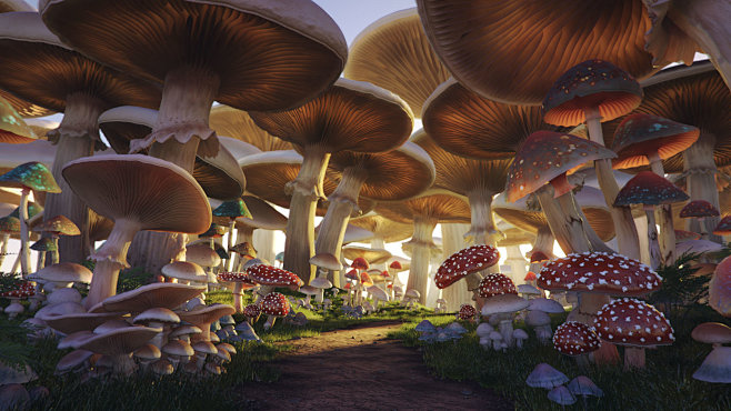 Mushroom Forest, And...