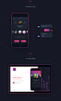 Music Mobile UI Kit : Must-have premium UI Kit for mobile music related apps. 30+ carefully designed mobile screens will help you to prototype, design & build any music related app.There is everything that you need for music related app, main features