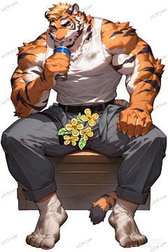 哈Hamo采集到furry立绘